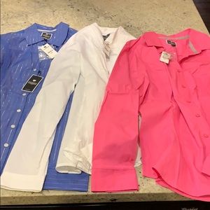 Lot of Express Button Down Dress Shirts